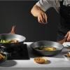 imageSENSARTE 125 Inch Nonstick Frying Pan Skillet Swiss Granite Coating Omelette Pan Healthy Stone Cookware PFOA FreeGray