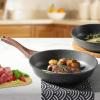 imageSENSARTE Nonstick Frying Pan Skillet Swiss Granite Coating Omelette Pan Healthy Stone Cookware Chefs Pan PFOA Free 9511 Inch