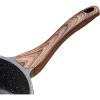 imageSENSARTE Frying Pan Bakelite Handle Repalcement Only Compatible Classic Granite Series Frying Pans 951011125Inch and Saute PansDark Brown