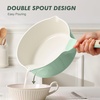 image:imageSENSARTE Ceramic Nonstick Saucepan with Lid 15 Quarts Small Kitchen Cooking Pot with Stay Cool Handle Induction Compatible Ceramic Coating Free of Intentionally Added PTFEPFOAPFAS GreenMint Green