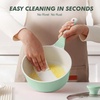 image:imageSENSARTE Ceramic Nonstick Saucepan with Lid 15 Quarts Small Kitchen Cooking Pot with Stay Cool Handle Induction Compatible Ceramic Coating Free of Intentionally Added PTFEPFOAPFAS GreenMint Green