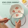 image:imageSENSARTE Ceramic Nonstick Saucepan with Lid 15 Quarts Small Kitchen Cooking Pot with Stay Cool Handle Induction Compatible Ceramic Coating Free of Intentionally Added PTFEPFOAPFAS GreenMint Green