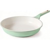 image:imageSENSARTE Nonstick Ceramic Frying Pan Skillet 8 Inch Omelet Pan Healthy Non Toxic Chef Pan Induction Egg Pan with Heat Resistant Handle Dishwasher Safe PFASFree GreenMint Green