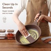 image:imageSENSARTE Nonstick Ceramic Frying Pan Skillet 8 Inch Omelet Pan Healthy Non Toxic Chef Pan Induction Egg Pan with Heat Resistant Handle Dishwasher Safe PFASFree GreenToffee Brown