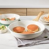 image:imageSENSARTE Nonstick Ceramic Frying Pan Skillet 8 Inch Omelet Pan Healthy Non Toxic Chef Pan Induction Egg Pan with Heat Resistant Handle Dishwasher Safe PFASFree GreenWhite