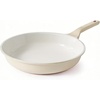 image:imageSENSARTE Nonstick Ceramic Frying Pan Skillet 8 Inch Omelet Pan Healthy Non Toxic Chef Pan Induction Egg Pan with Heat Resistant Handle Dishwasher Safe PFASFree GreenAntique White
