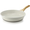 image:imageSENSARTE Nonstick Ceramic Frying Pan Skillet 8 Inch Omelet Pan Healthy Non Toxic Chef Pan Induction Egg Pan with Heat Resistant Handle Dishwasher Safe PFASFree GreenWhite