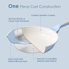 image:imageSENSARTE Nonstick Ceramic Frying Pan Skillet 8 Inch Omelet Pan Healthy Non Toxic Chef Pan Induction Egg Pan with Heat Resistant Handle Dishwasher Safe PFASFree GreenGlacier Blue