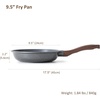 image:imageSENSARTE Nonstick Ceramic Frying Pan Skillet 8 Inch Omelet Pan Healthy Non Toxic Chef Pan Induction Egg Pan with Heat Resistant Handle Dishwasher Safe PFASFree GreenGray