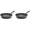 image:imageSENSARTE Nonstick Ceramic Frying Pan Skillet 8 Inch Omelet Pan Healthy Non Toxic Chef Pan Induction Egg Pan with Heat Resistant Handle Dishwasher Safe PFASFree GreenGray