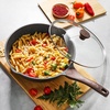 image:imageSENSARTE Nonstick Frying Pan Skillets Swiss Granite Coating Omelette Pans Healthy Cookware Chefs Pans Free of Intentionally Added PFOA 1012 InchGray