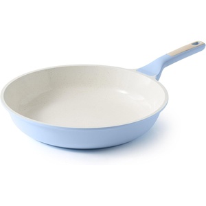 image:imageSENSARTE Nonstick Ceramic Frying Pan Skillet 8 Inch Omelet Pan Healthy Non Toxic Chef Pan Induction Egg Pan with Heat Resistant Handle Dishwasher Safe PFASFree GreenGlacier Blue
