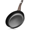 image:imageSENSARTE Nonstick Frying Pan Skillet Egg pan Omelette Pan Healthy Cookware Chefs Pan PFOA Free 95 Inch TaupeClassic Black