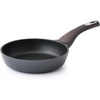 image:imageSENSARTE Nonstick Frying Pan Skillet Egg pan Omelette Pan Healthy Cookware Chefs Pan PFOA Free 95 Inch TaupeClassic Black