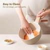 image:imageSENSARTE Ceramic Nonstick Sauce Pan with Lid 15 Quart Small Saucepan Cooking Pot with Stay Cool Handle Non toxic Kitchen Sauce Pot Non stick Saucier Pan Induction Pot PFOA PTFE PFAS PFOA FreeCeramic Taupe