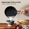 image:imageSENSARTE Ceramic Nonstick Sauce Pan with Lid 15 Quart Small Saucepan Cooking Pot with Stay Cool Handle Non toxic Kitchen Sauce Pot Non stick Saucier Pan Induction Pot PFOA PTFE PFAS PFOA FreeClassic Black