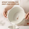 image:imageSENSARTE Ceramic Nonstick Stock Pot with Lid 45 Quart Induction Cooking Pot with Tempered Glass Lid Stew Pot for Soup and Oatmeal Pasta Casserole PFOA PFAS PTFE Free Creamy WhiteAntique White